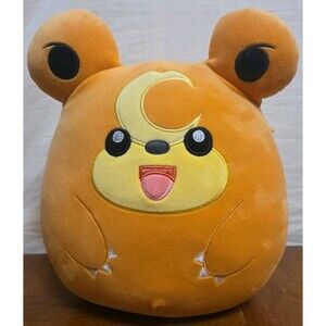 Teddiursa - Pokemon‎ Squishmallow Plush Stuffy Toy Figure 14 Inch by Jazwares